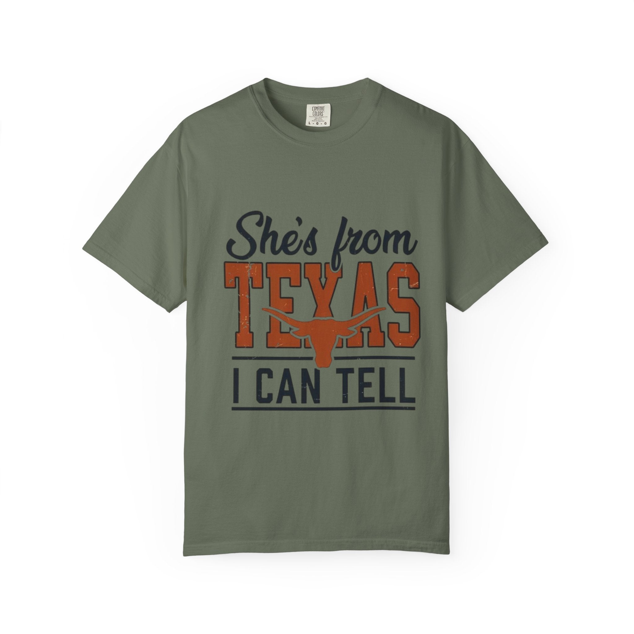 She's From Texas I Can Tell T-Shirt — Texas Pride Graphic Tee