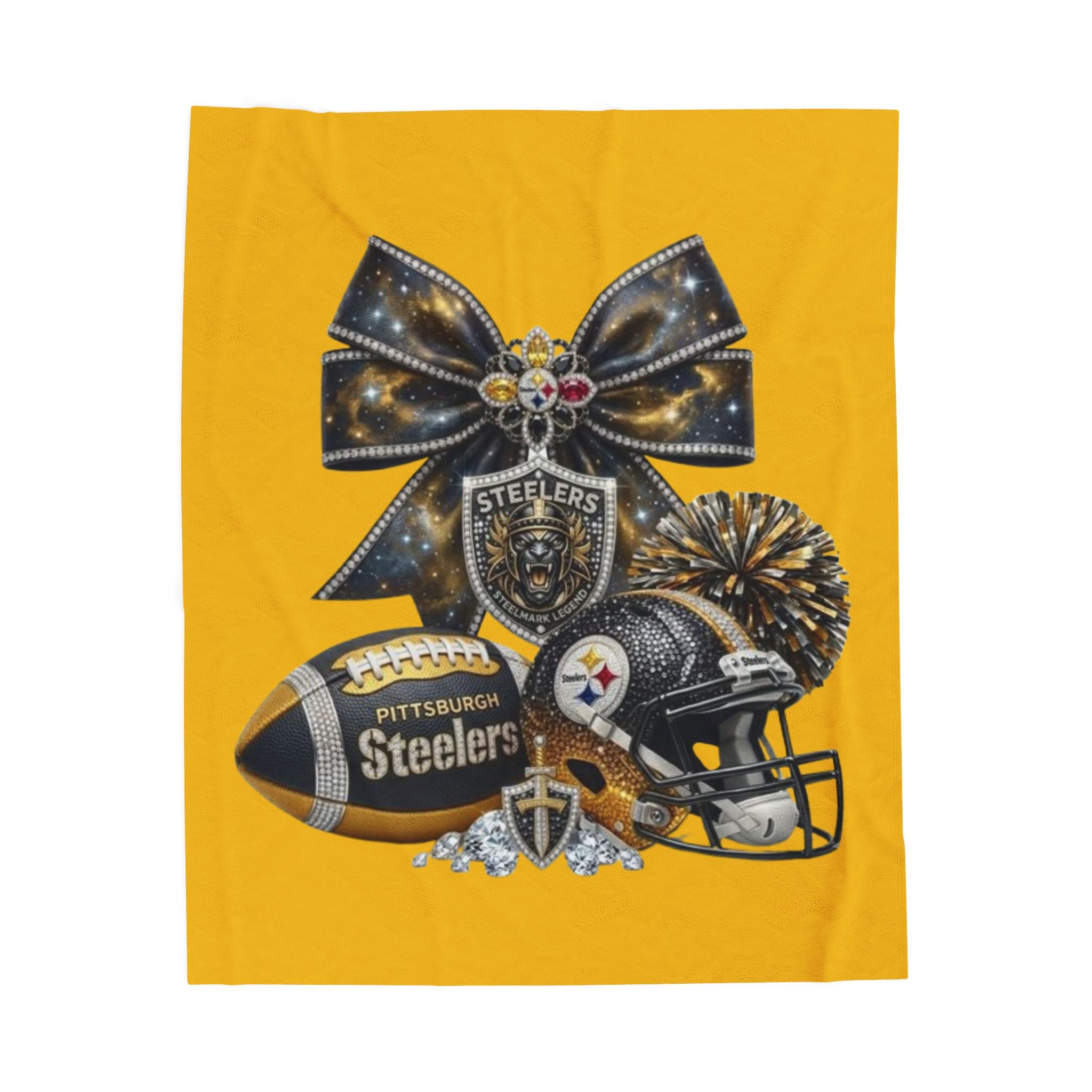 Pittsburg Steelers Plush Blanket