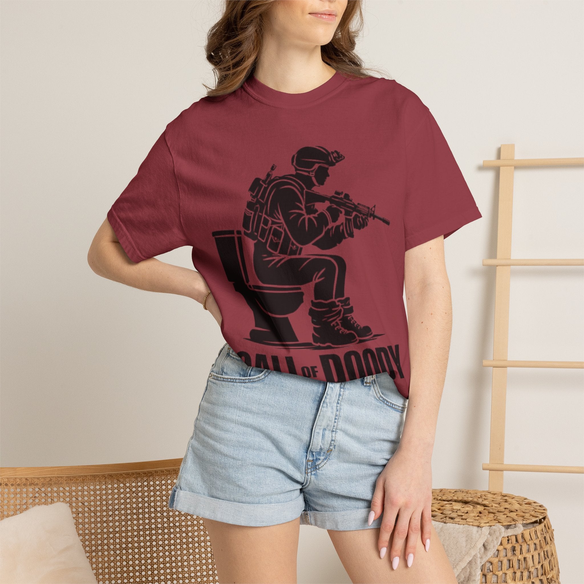 Call of Doody Toilet Gamer T-Shirt — Funny Gamer Bathroom Humor Tee