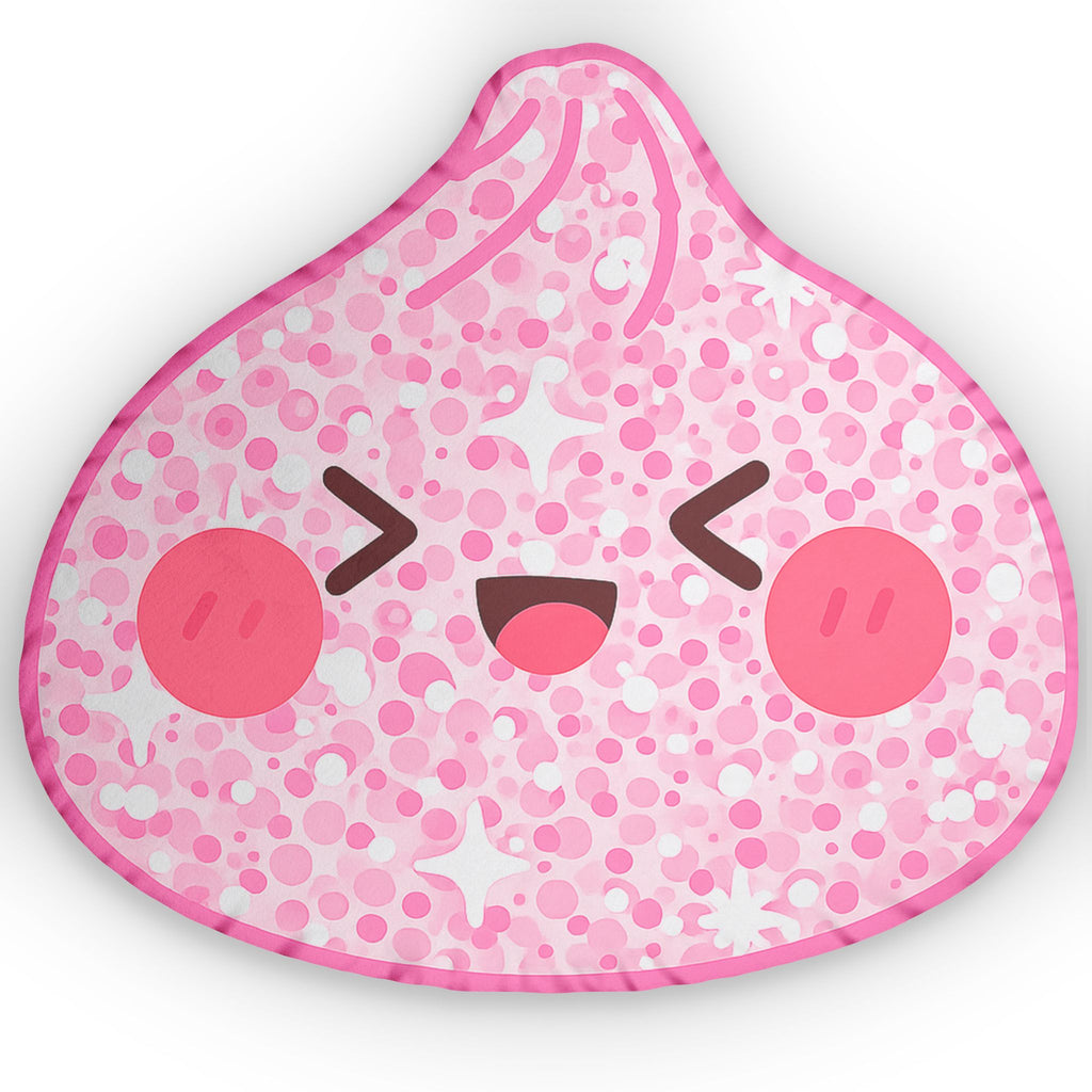 Dumpling Pink Sparkle Pillow