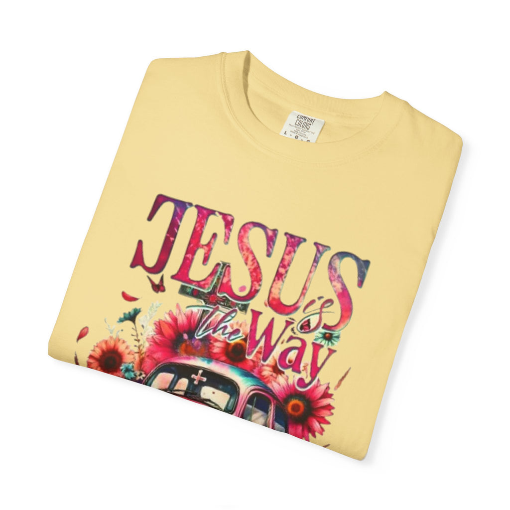 Jesus Is The Way Vintage Beetle T-Shirt