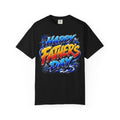 Father's Day Graphic T-Shirt — 'Happy Father's Day' Bold Retro Design