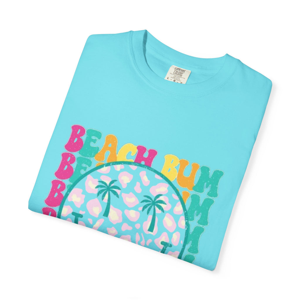 Beach Bum Smile T-Shirt — Retro Tropical Graphic Tee