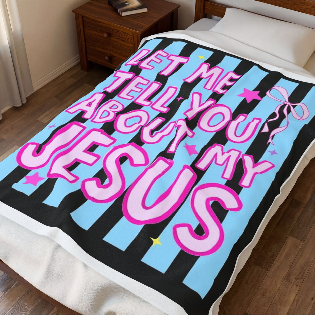 Plush Jesus Blanket