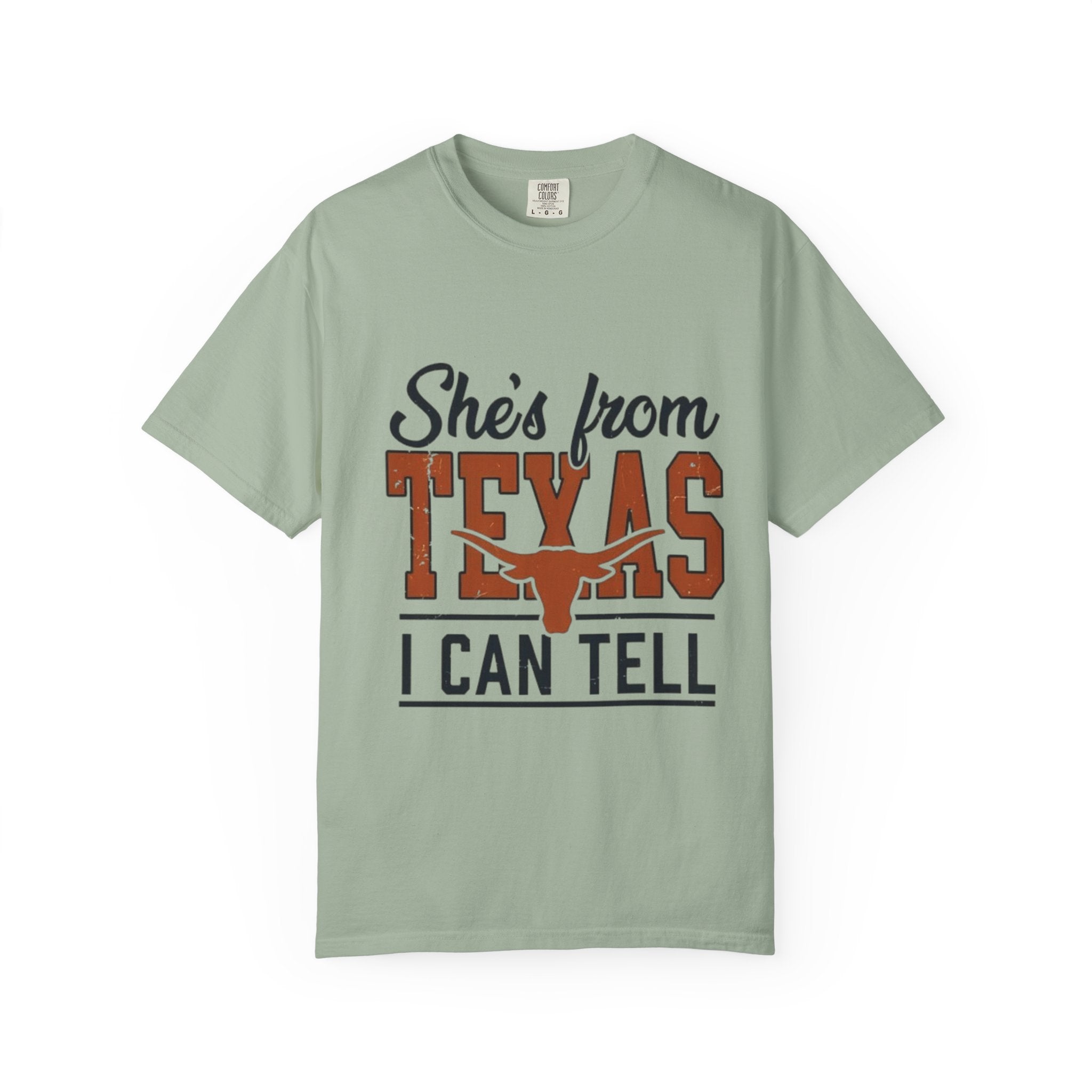 She's From Texas I Can Tell T-Shirt — Texas Pride Graphic Tee