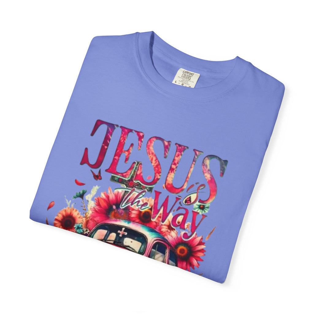 Jesus Is The Way Vintage Beetle T-Shirt