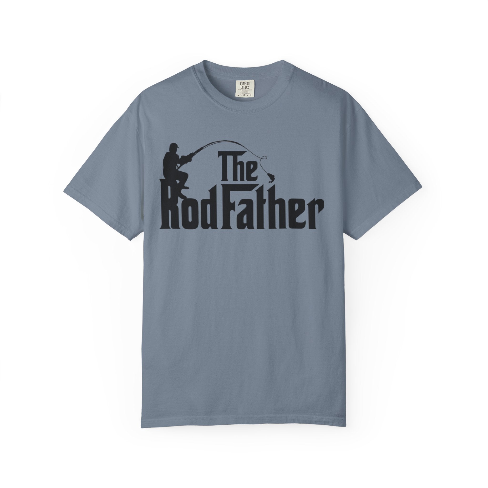 Fishing T-Shirt — “The Rod Father” Funny Angler Tee