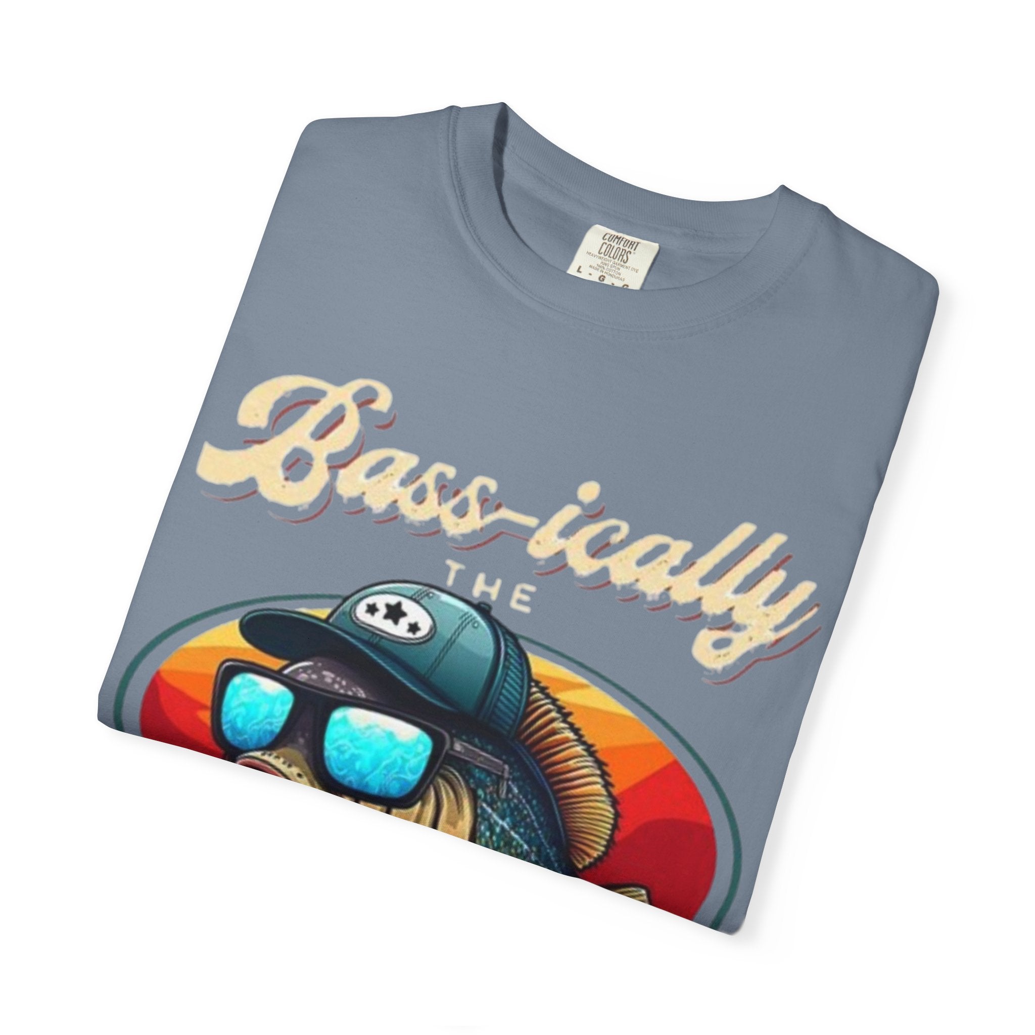 Fishing Dad T-Shirt — "Best Dad Ever" Retro Fish Sunglasses Tee