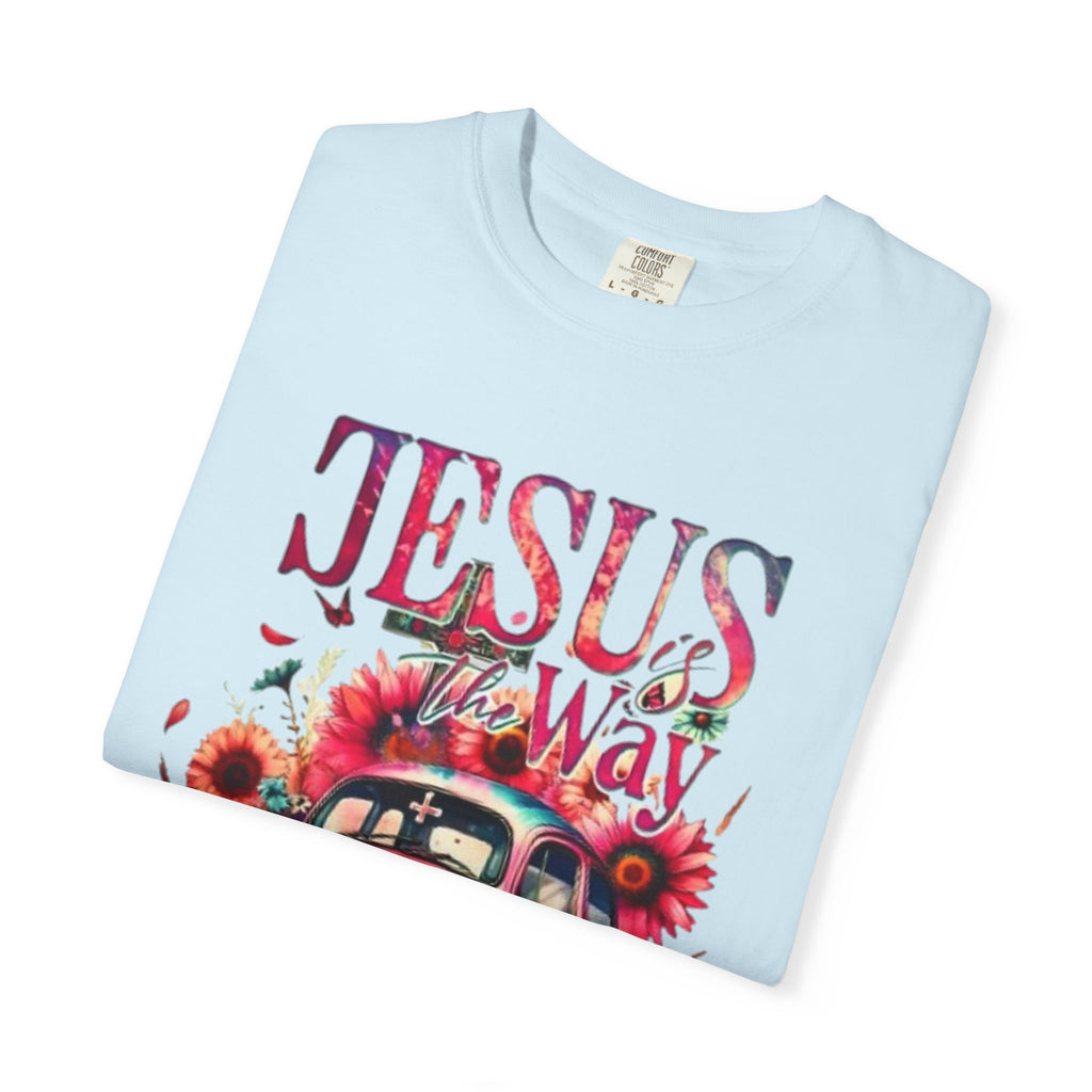 Jesus Is The Way Vintage Beetle T-Shirt