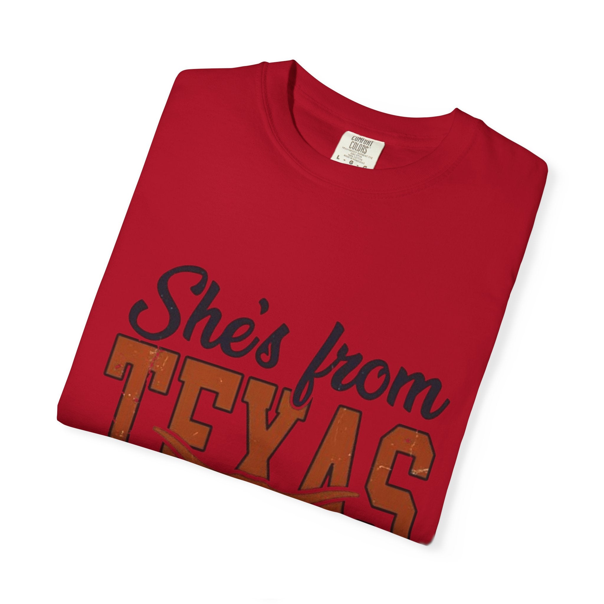 She's From Texas I Can Tell T-Shirt — Texas Pride Graphic Tee