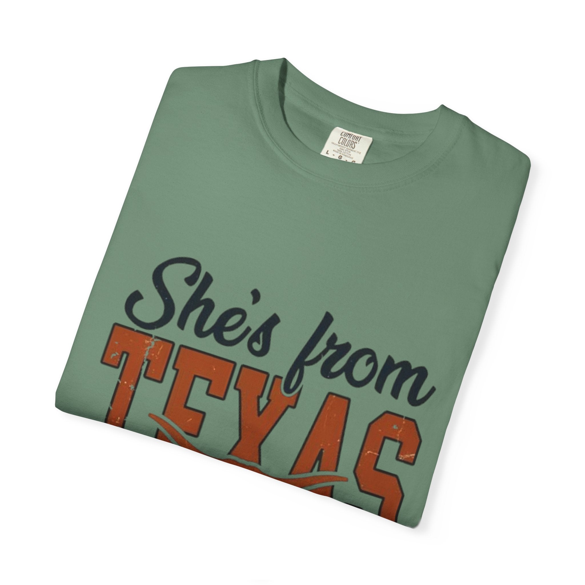 She's From Texas I Can Tell T-Shirt — Texas Pride Graphic Tee