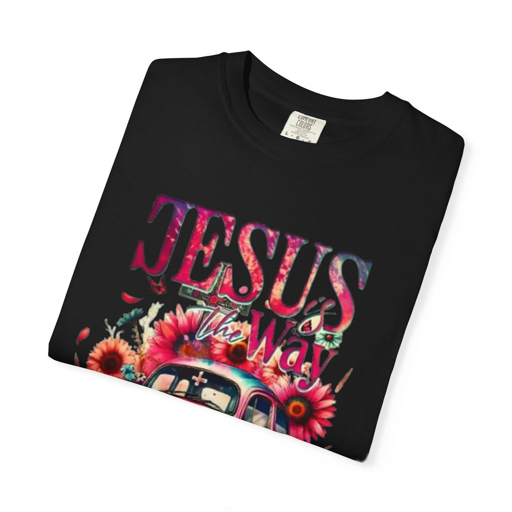 Jesus Is The Way Vintage Beetle T-Shirt