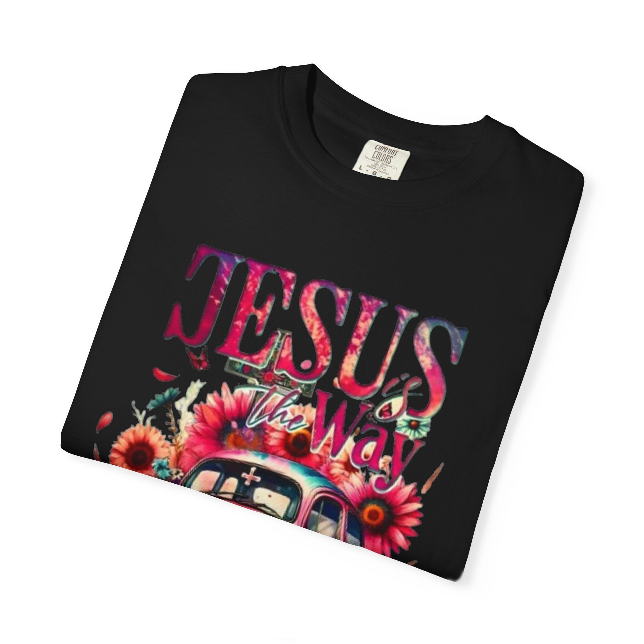Jesus Is The Way Vintage Beetle T-Shirt