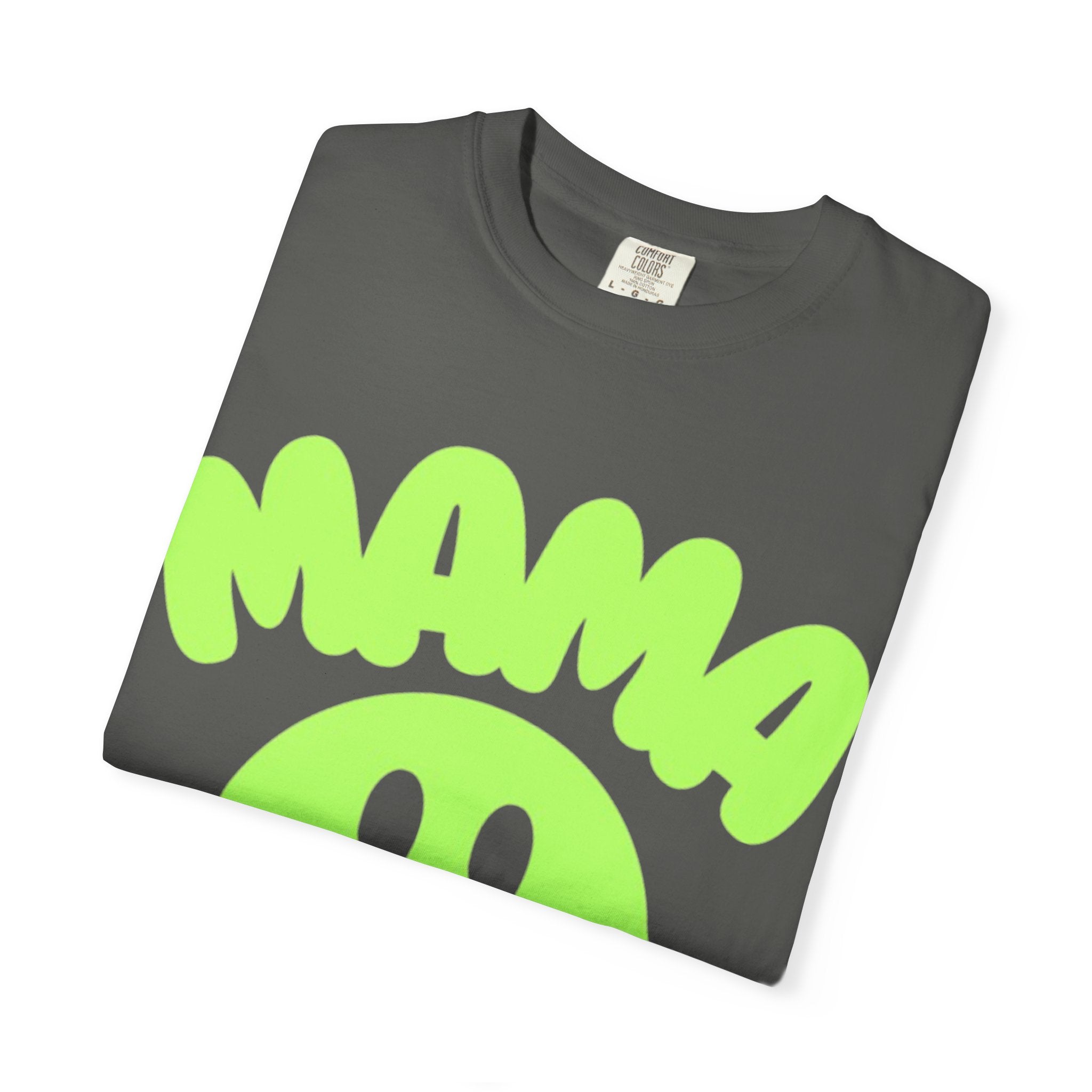Mama Neon Smiley T-Shirt