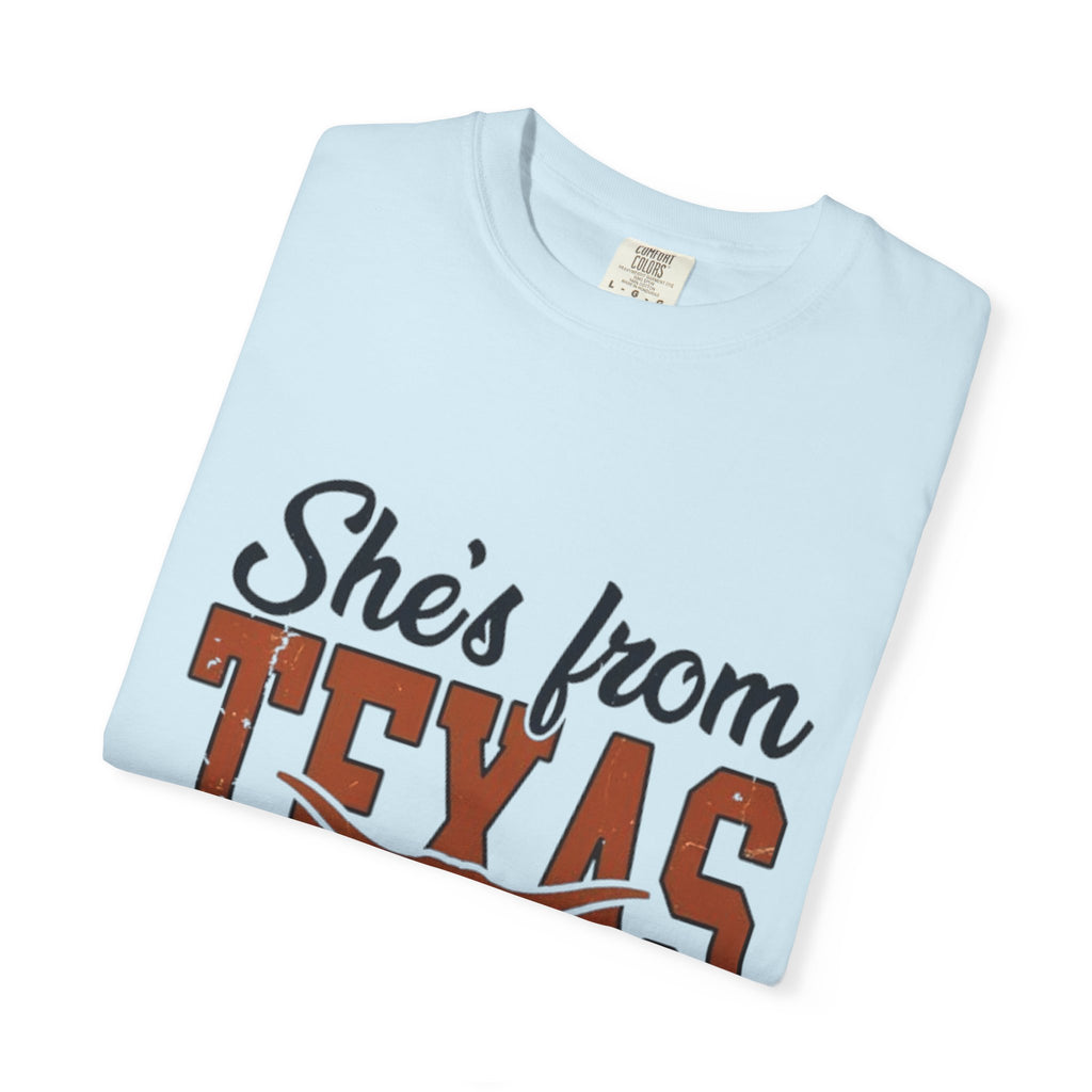 She's From Texas I Can Tell T-Shirt — Texas Pride Graphic Tee