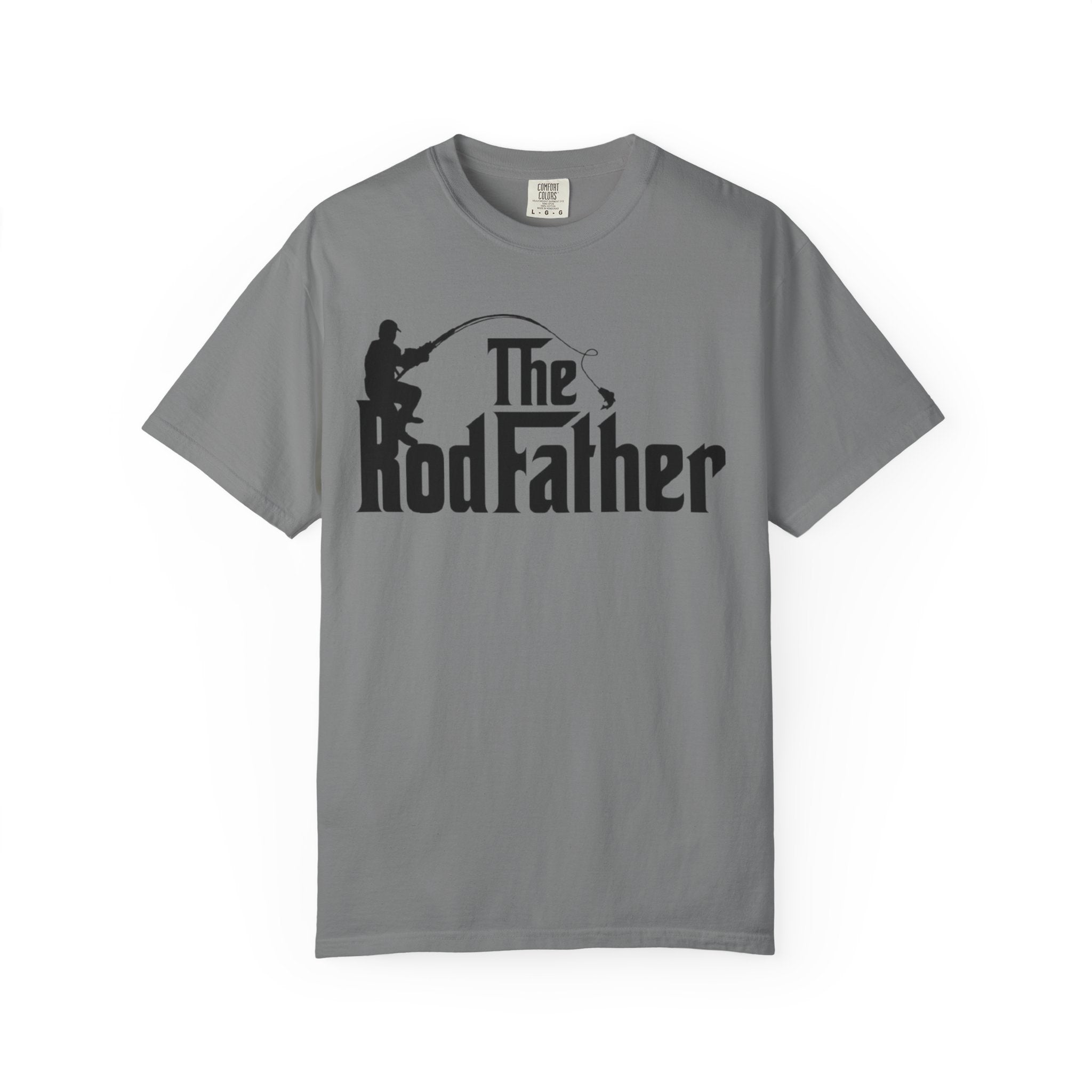 Fishing T-Shirt — “The Rod Father” Funny Angler Tee