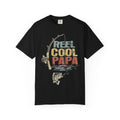 Reel Cool Papa Fishing T-Shirt — Vintage Dad Gift for Father’s Day