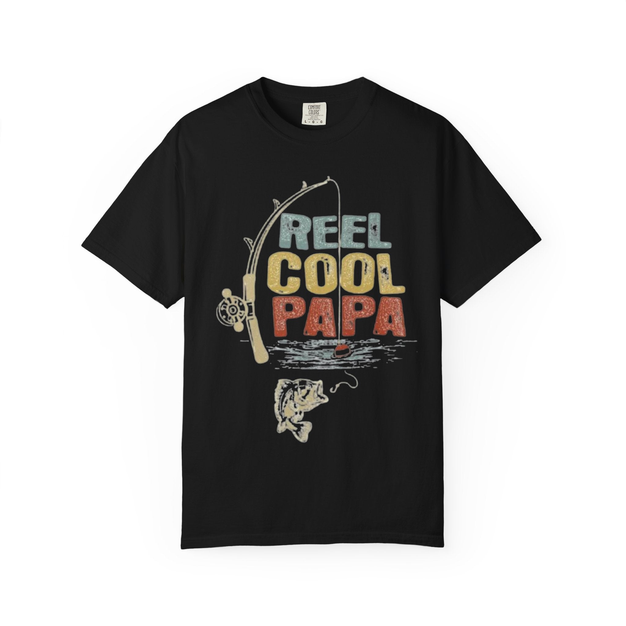 Reel Cool Papa Fishing T-Shirt — Vintage Dad Gift for Father’s Day
