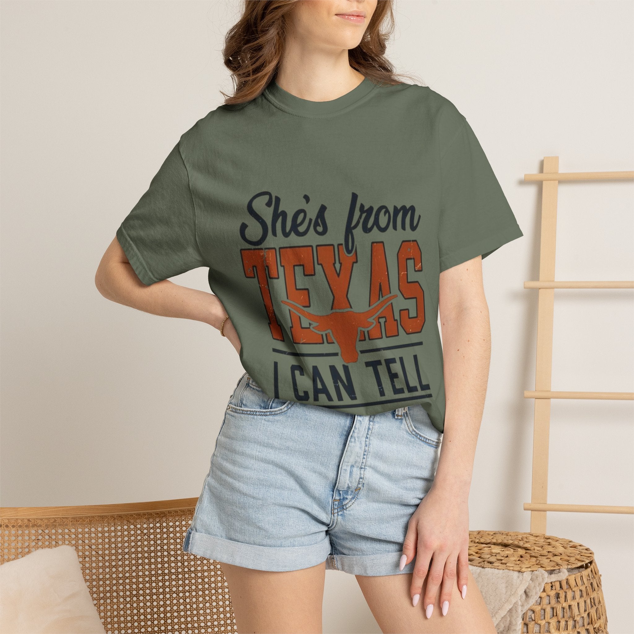 She's From Texas I Can Tell T-Shirt — Texas Pride Graphic Tee