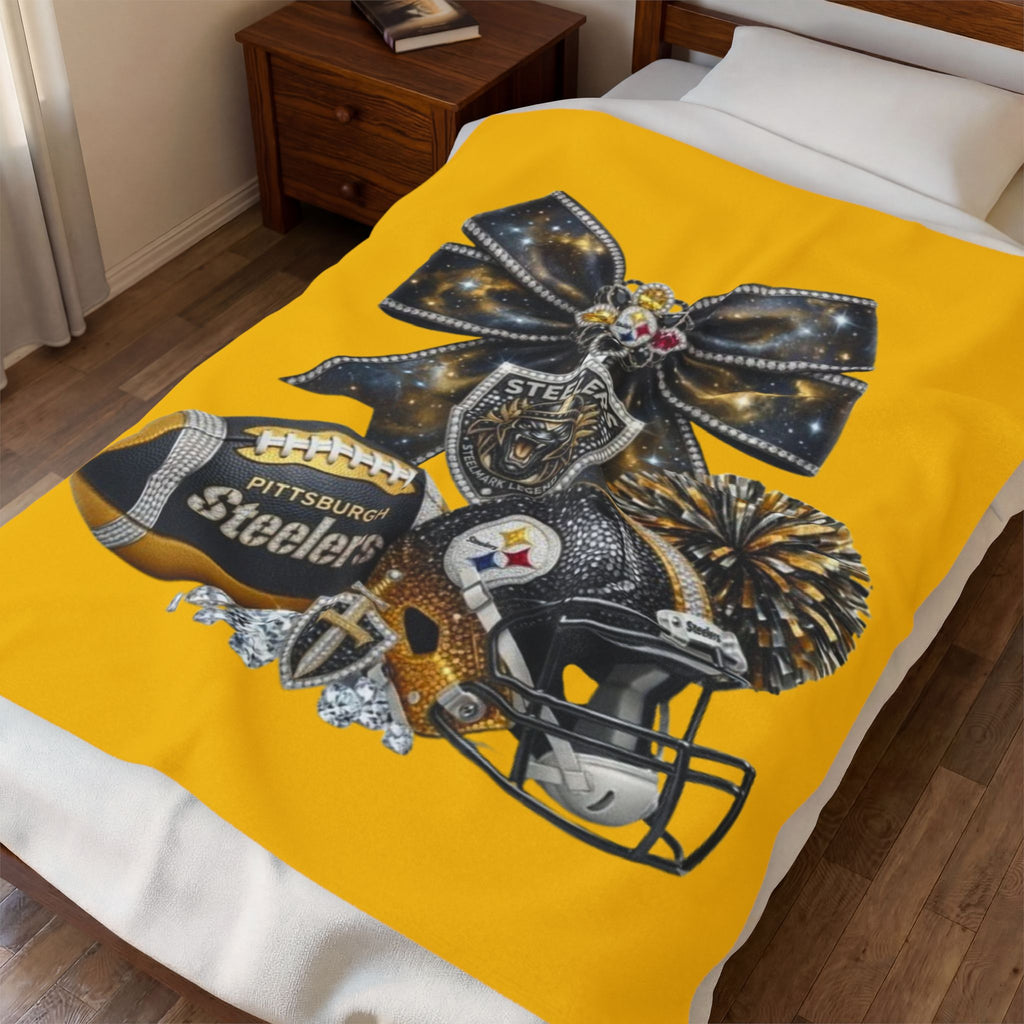Pittsburg Steelers Plush Blanket