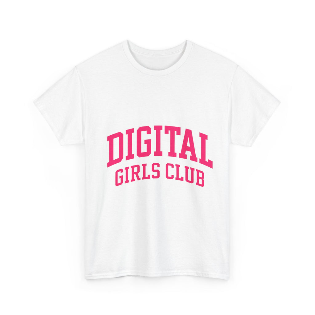 Digital Girls Club Tee — Feminist Tech Graphic T-Shirt