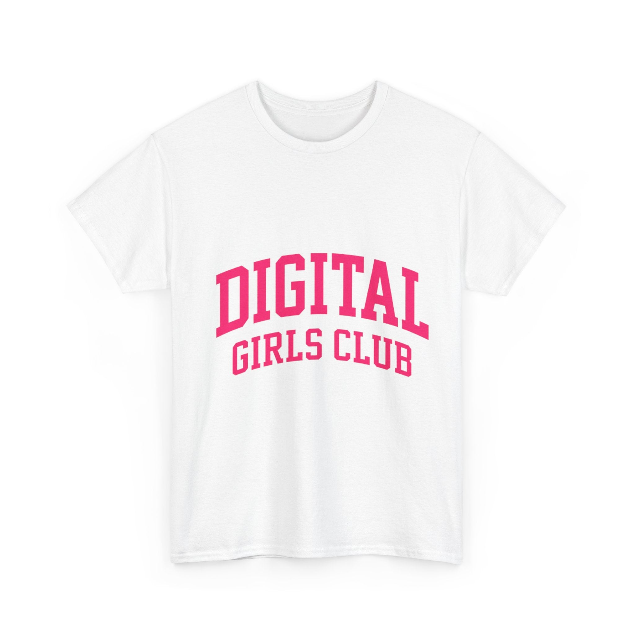 Digital Girls Club Tee — Feminist Tech Graphic T-Shirt