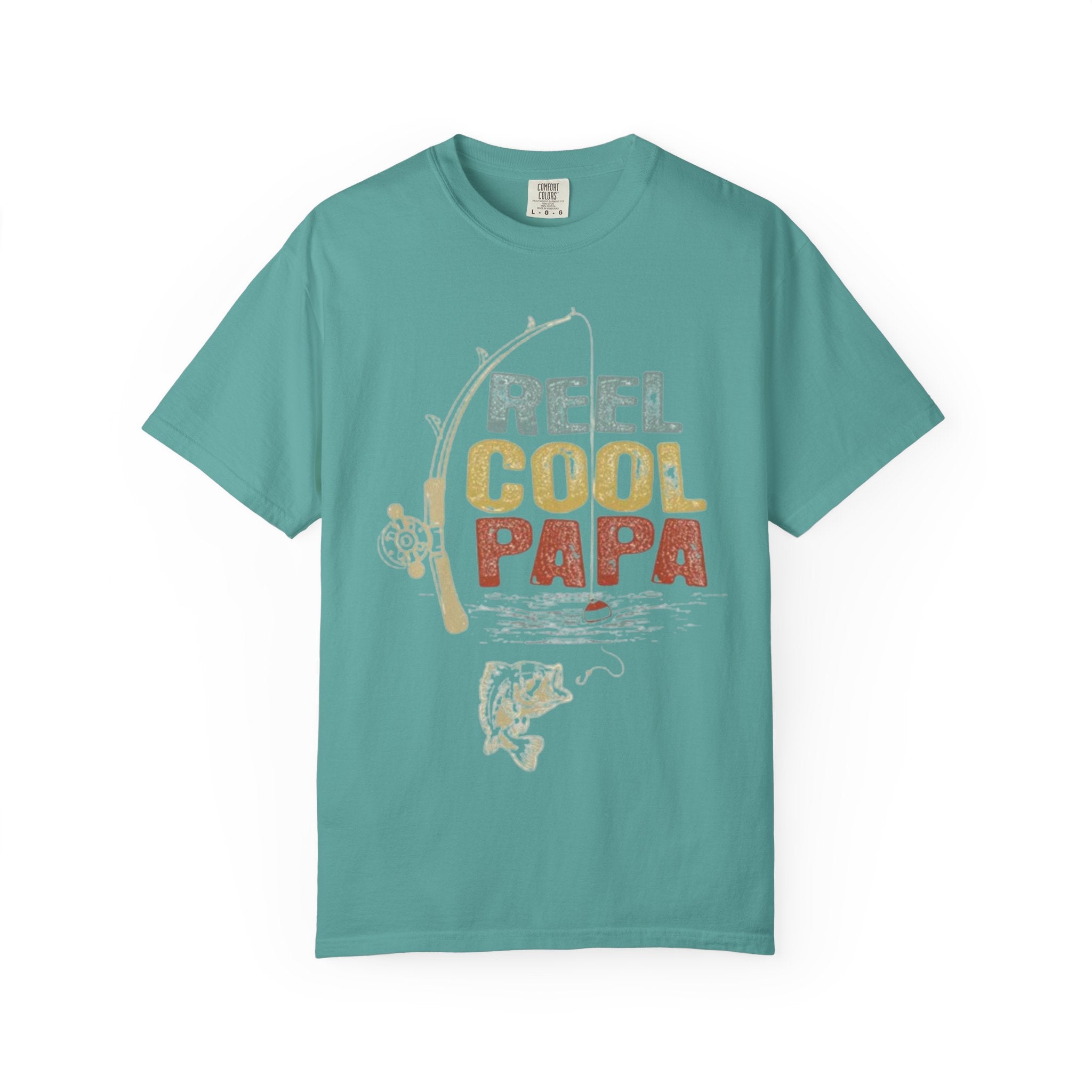 Reel Cool Papa Fishing T-Shirt — Vintage Dad Gift for Father’s Day