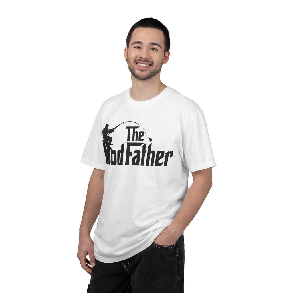 Fishing T-Shirt — “The Rod Father” Funny Angler Tee