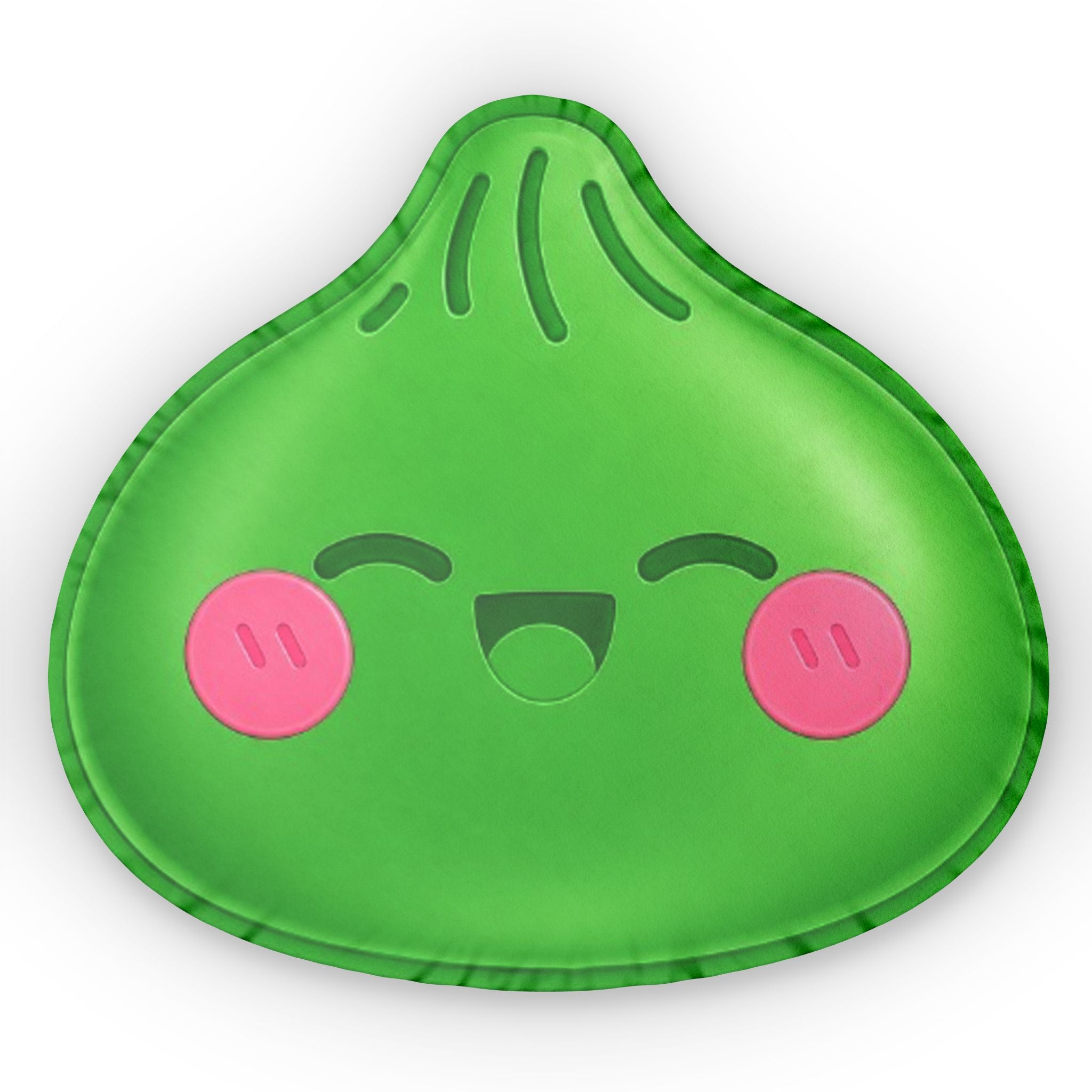 Green dumpling pillow