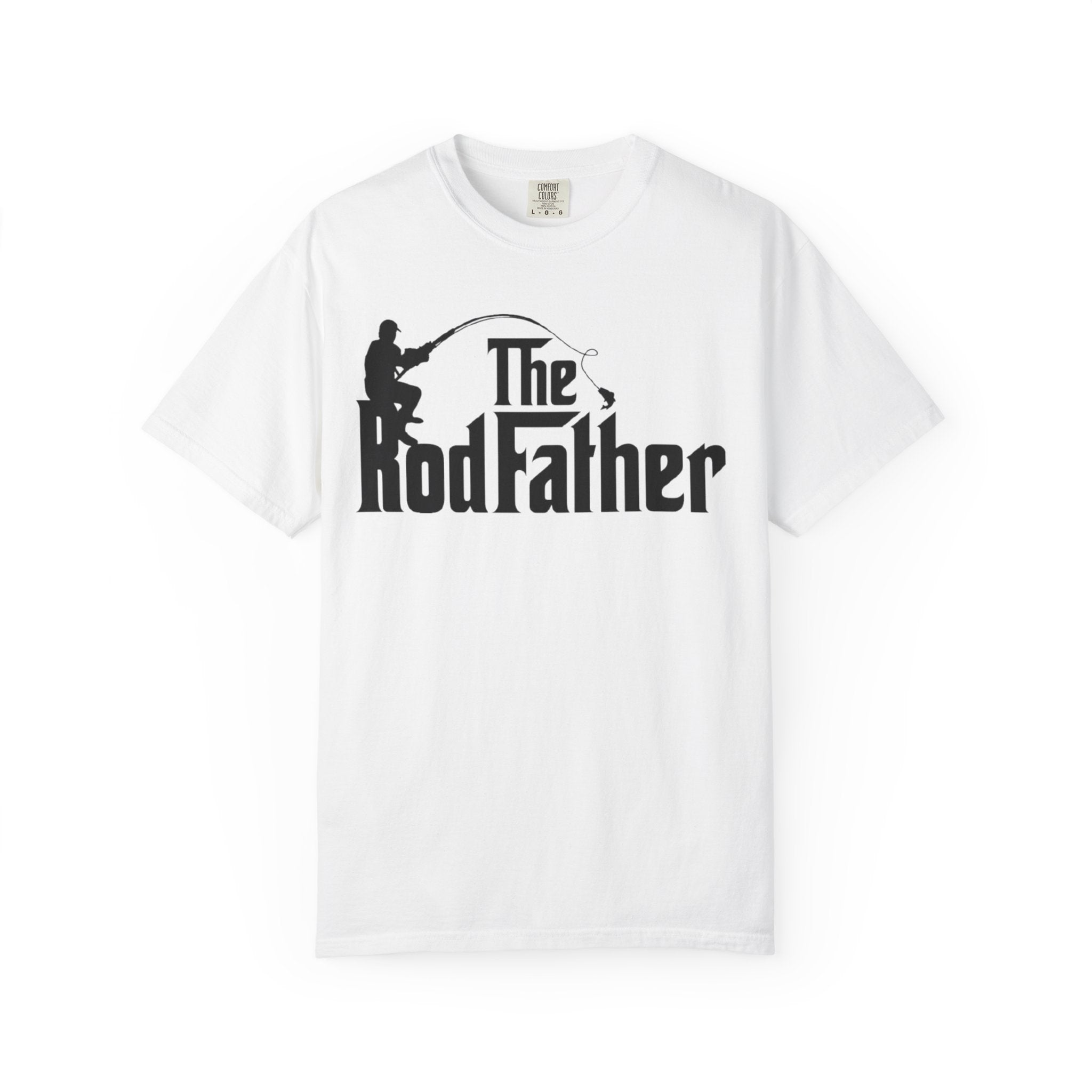 Fishing T-Shirt — “The Rod Father” Funny Angler Tee