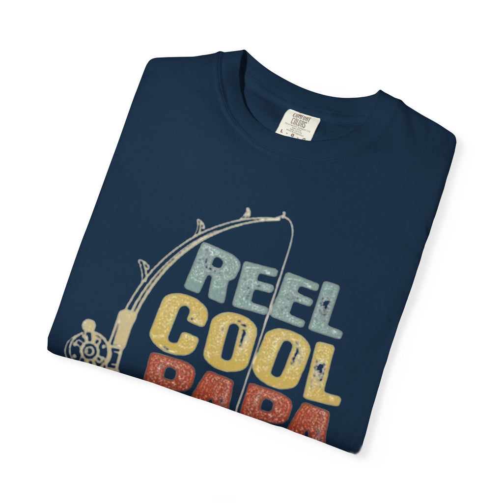 Reel Cool Papa Fishing T-Shirt — Vintage Dad Gift for Father’s Day