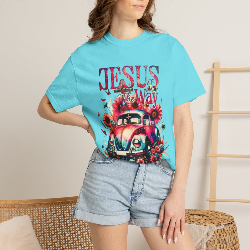 Jesus Is The Way Vintage Beetle T-Shirt