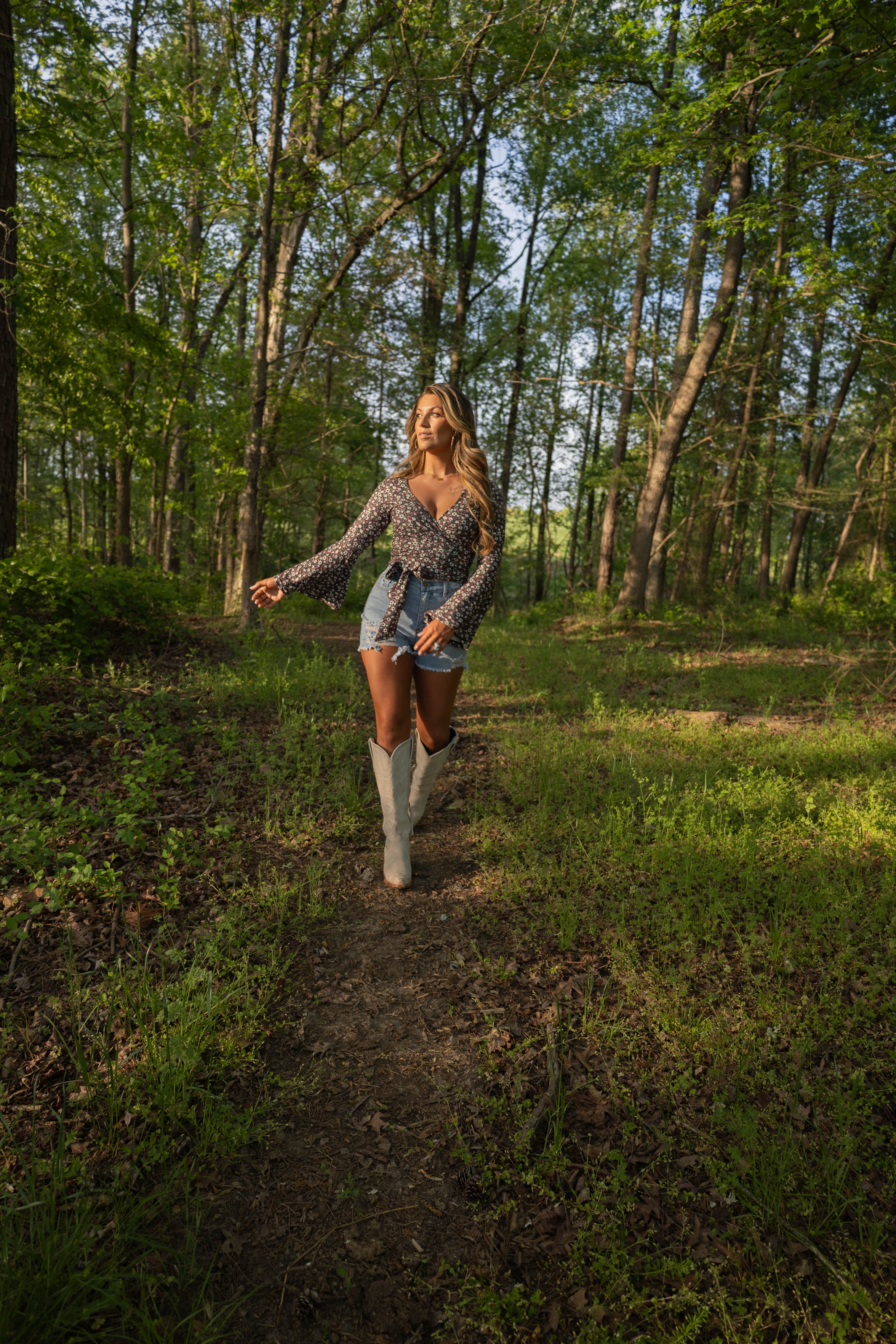 Breanne Distressed High Rise ShorTs