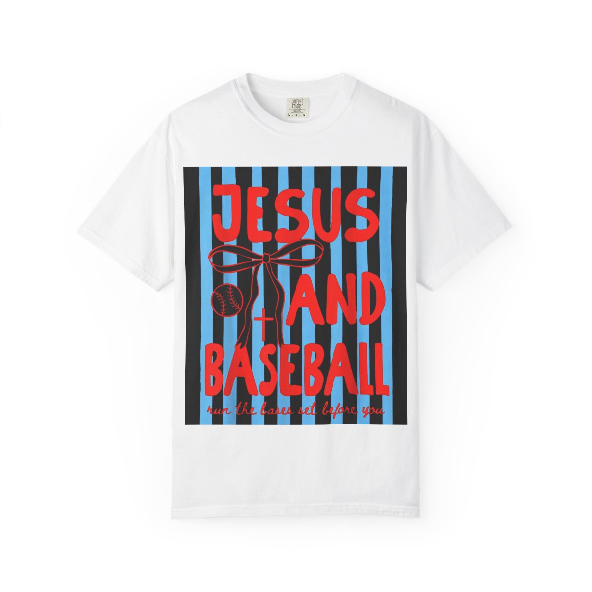 Jesus and Baseball Tee